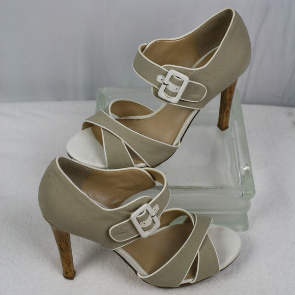 Marc Fisher Open Toe Platform Heel EUC - Picture 7 of 8